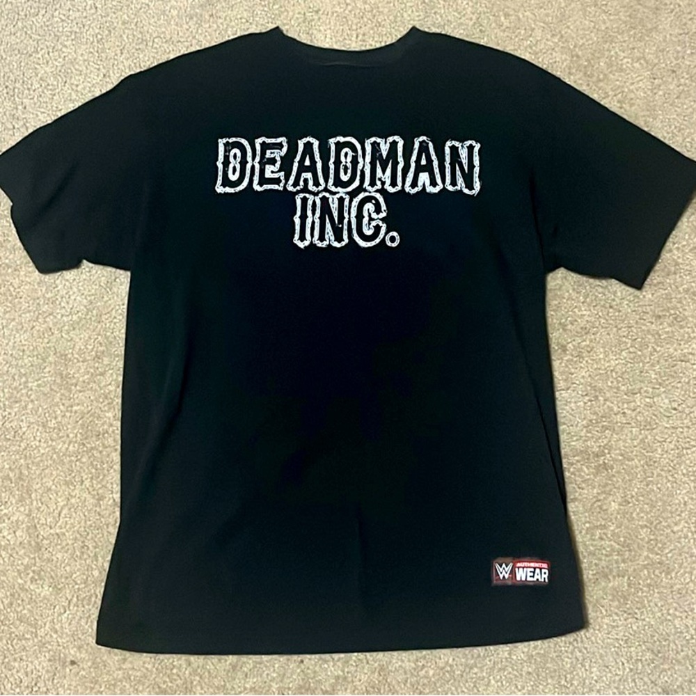 vintage wwe deadman inc graphic tee